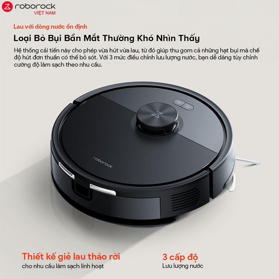 Robot hút bụi lau nhà Roborock Q7 Pro Max - Hàng Chính Hãng 2 Robot hút bụi lau nhà Roborock Q7 Pro Max