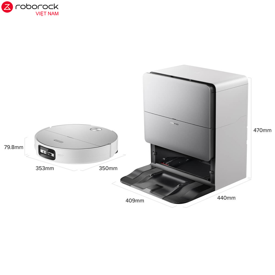 Robot hút bụi lau nhà Roborock Saros 20 Sonic