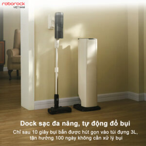 Khuyến mãi 4 Roborockvietnam may hut bui cam tay roborock h60 hub pro anh 01
