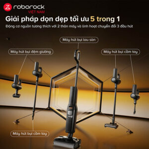 Khuyến mãi 12 roborockvietnam may hut bui lau san roborock f25 ace combo 20