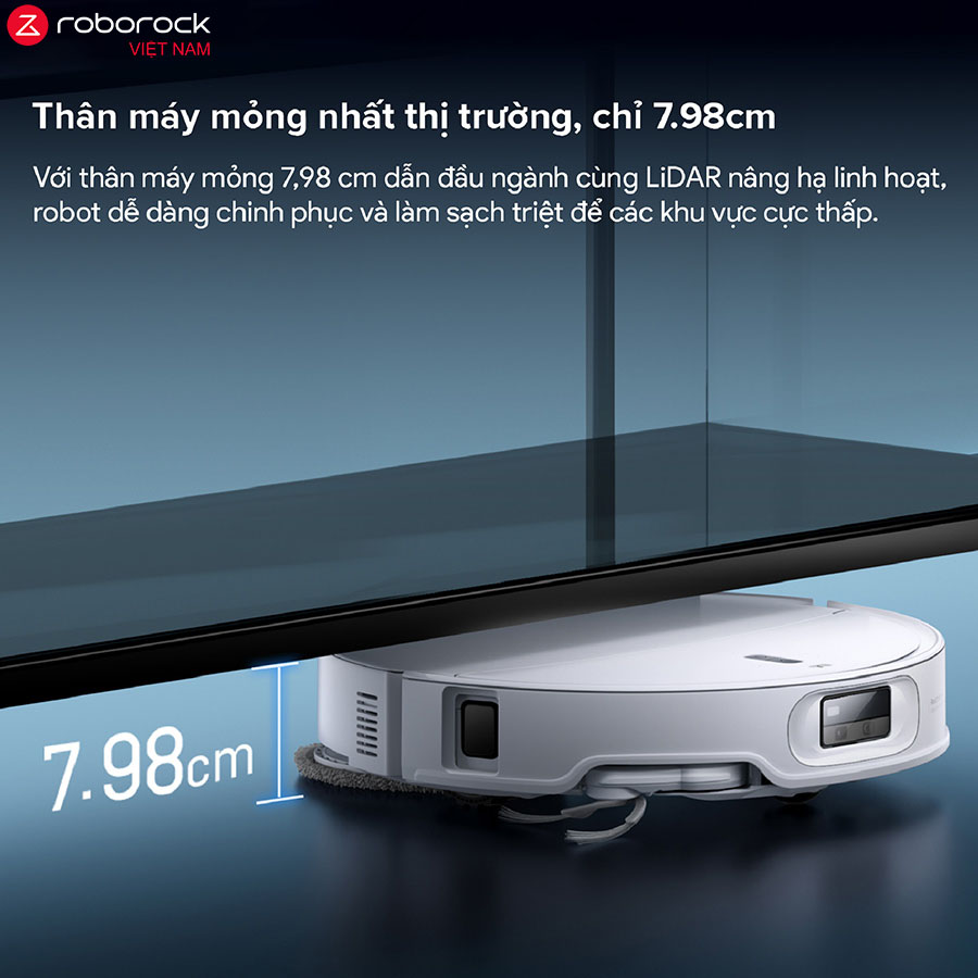 Robot hút bụi lau nhà Roborock Qrevo Edge 2