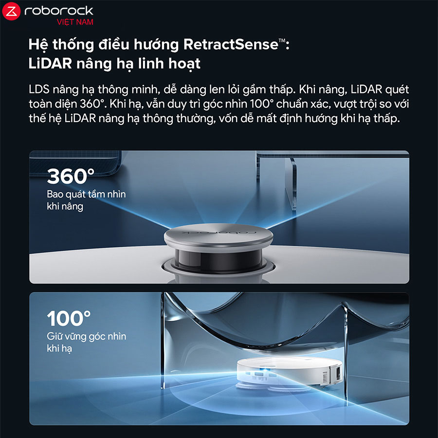 Robot hút bụi lau nhà Roborock Qrevo Edge 2