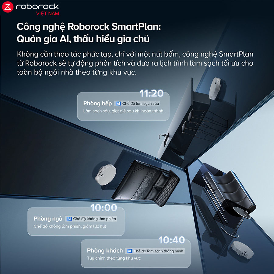 Robot hút bụi lau nhà Roborock Qrevo Edge 2