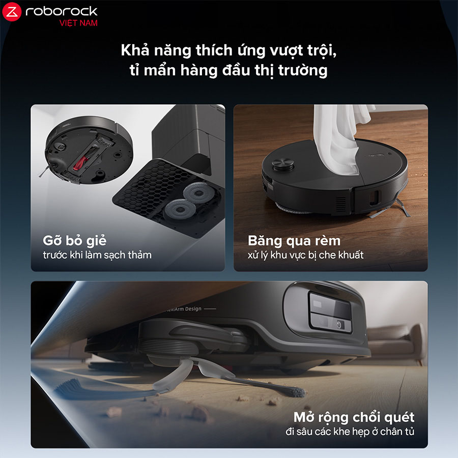 Robot hút bụi lau nhà Roborock Qrevo Edge 2