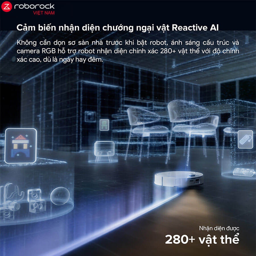 Robot hút bụi lau nhà Roborock Qrevo Edge 2