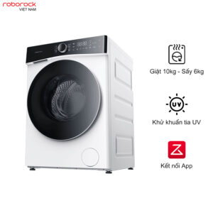 Máy giặt sấy Roborock Zeo Lite - Giặt 10kg, sấy 6kg - Hàng Chính Hãng