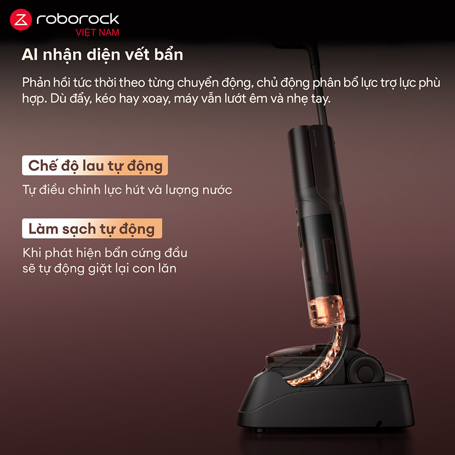 Máy hút bụi lau nhà Roborock F25 Pro Turbo - Hàng Chính Hãng 4 Roborock F25 Pro Turbo