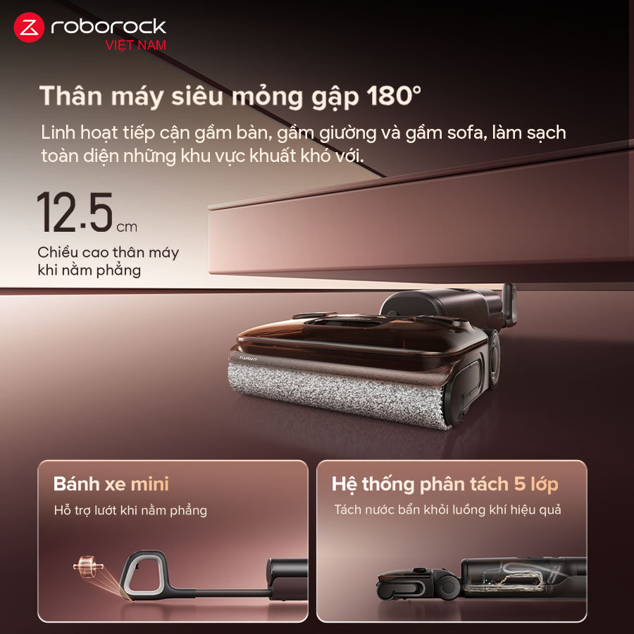 Máy hút bụi lau nhà Roborock F25 Pro Turbo - Hàng Chính Hãng 7 Roborock F25 Pro Turbo