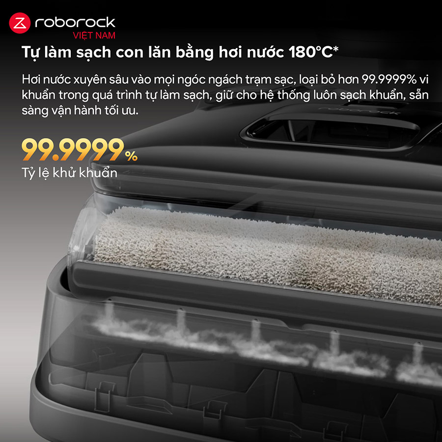 Máy hút bụi lau nhà Roborock F25 Steam - Hàng Chính Hãng 6 Roborock F25 Steam