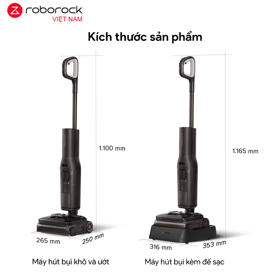 Máy hút bụi lau sàn Roborock F25 Ultra Steam Gen 2 - Bản Quốc Tế 15 Roborock F25 Ultra Steam Gen 2