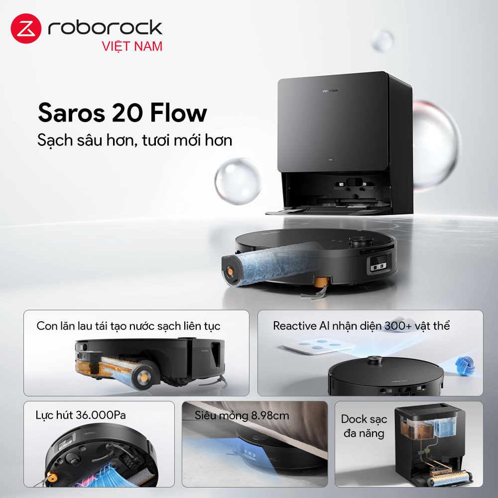 Roborock Saros 20 Flow